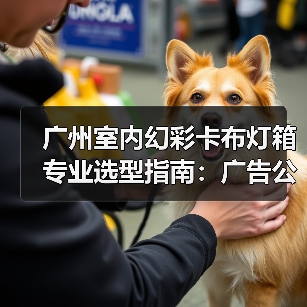 广州室内幻彩卡布灯箱专业选型指南：广告公司的光影解决方案（图4）