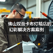 佛山双面卡布灯箱店的幻彩解决方案案例（图4）