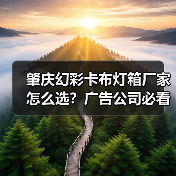 肇庆幻彩卡布灯箱厂家怎么选？广告公司必看的5大质量考察维度（图4）