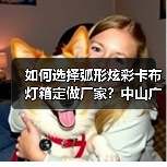如何选择弧形炫彩卡布灯箱定做厂家？中山广告公司实战经验分享（图1）