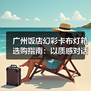 广州饭店幻彩卡布灯箱选购指南：以质感对话光的艺术（图4）