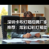 深圳卡布灯箱招牌厂家推荐：炫彩幻彩灯箱助力广告创意升级（图1）