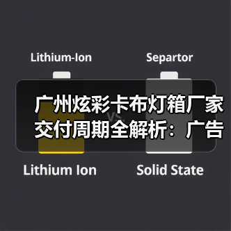 广州炫彩卡布灯箱厂家交付周期全解析：广告公司选型指南（图1）