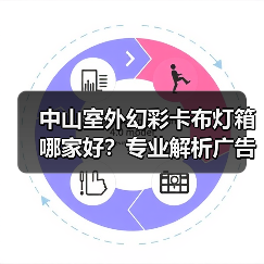 中山室外幻彩卡布灯箱哪家好？专业解析广告公司选型要点（图1）