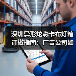 深圳异形炫彩卡布灯箱订做指南：广告公司如何选择靠谱供应商（图1）