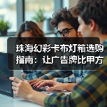 珠海幻彩卡布灯箱选购指南:让广告牌比甲方脑洞更耐用(图1) 珠海幻彩卡布灯箱选购指南:让广告牌比甲方脑洞更耐用(图1)