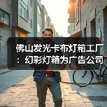 佛山发光卡布灯箱工厂：幻彩灯箱为广告公司提供的创新解决方案（图2）
