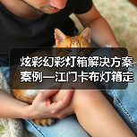 炫彩幻彩灯箱解决方案案例—江门卡布灯箱定做厂家（图4）