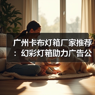 广州卡布灯箱厂家推荐：幻彩灯箱助力广告公司跨越创新边界（图1）