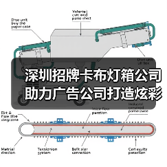 深圳招牌卡布灯箱公司助力广告公司打造炫彩幻彩灯箱（图1）