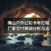 佛山户外幻彩卡布灯箱厂家交付周期分析与选择指南（图4）