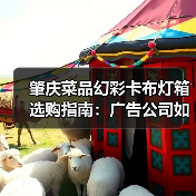 肇庆菜品幻彩卡布灯箱选购指南：广告公司如何选择专业供应商？（图3）