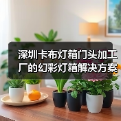 深圳卡布灯箱门头加工厂的幻彩灯箱解决方案案例（图2）