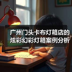 广州门头卡布灯箱店的炫彩幻彩灯箱案例分析（图1）