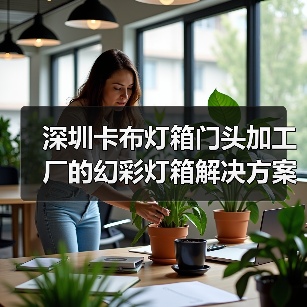 深圳卡布灯箱门头加工厂的幻彩灯箱解决方案案例（图1）