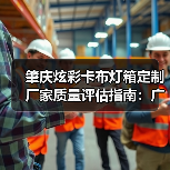肇庆炫彩卡布灯箱定制厂家质量评估指南：广告公司选型必备（图1）