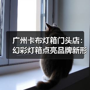 广州卡布灯箱门头店：幻彩灯箱点亮品牌新形态（图3）