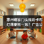 惠州哪家门头炫彩卡布灯箱更胜一筹？广告公司的真实选择故事（图4）