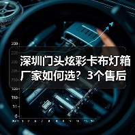 深圳门头炫彩卡布灯箱厂家如何选？3个售后故事揭示行业真相（图2）