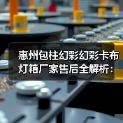 惠州包柱幻彩幻彩卡布灯箱厂家售后全解析：广告公司选型必读指南（图1）