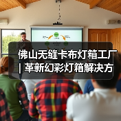 佛山无缝卡布灯箱工厂 | 革新幻彩灯箱解决方案（图1）