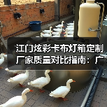 江门炫彩卡布灯箱定制厂家质量对比指南：广告公司选型核心参数解析（图4）