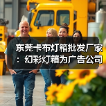 东莞卡布灯箱批发厂家：幻彩灯箱为广告公司注入新活力（图1）