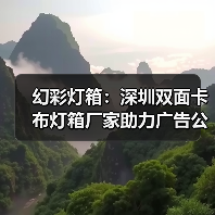 幻彩灯箱：深圳双面卡布灯箱厂家助力广告公司提升视觉体验（图2）