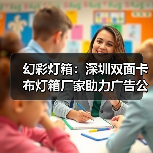 幻彩灯箱：深圳双面卡布灯箱厂家助力广告公司提升视觉体验（图3）