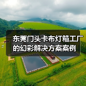 东莞门头卡布灯箱工厂的幻彩解决方案案例（图4）