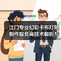 江门专业幻彩卡布灯箱制作服务商技术解析与选择指南（图1）