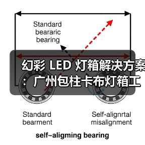 幻彩 LED 灯箱解决方案：广州包柱卡布灯箱工厂的成功案例（图3）