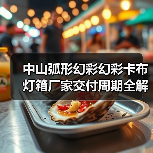 中山弧形幻彩幻彩卡布灯箱厂家交付周期全解析：广告公司选型指南（图1）