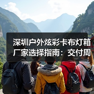 深圳户外炫彩卡布灯箱厂家选择指南:交付周期与广告公司需求解析(图2) 深圳户外炫彩卡布灯箱厂家选择指南:交付周期与广告公司需求解析(图2)