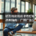 弧形炫彩炫彩卡布灯箱选购指南：广州广告公司如何考察厂家售后保障？（图2）