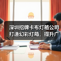 深圳招牌卡布灯箱公司打造幻彩灯箱，提升广告效果（图3）
