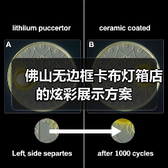佛山无边框卡布灯箱店的炫彩展示方案（图2）