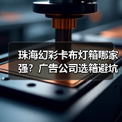 珠海幻彩卡布灯箱哪家强？广告公司选箱避坑指南（图4）