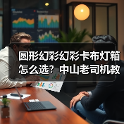 圆形幻彩幻彩卡布灯箱怎么选？中山老司机教你避坑指南（图4）