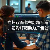 广州双面卡布灯箱厂家，幻彩灯箱助力广告公司实现视觉革新（图2）