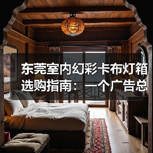 东莞室内幻彩卡布灯箱选购指南：一个广告总监的深夜思考（图3）