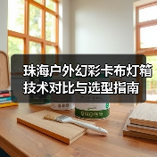 珠海户外幻彩卡布灯箱技术对比与选型指南（图2）