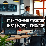 广州户外卡布灯箱店推出幻彩灯箱，打造炫酷视觉体验（图2）