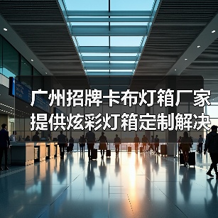 广州招牌卡布灯箱厂家提供炫彩灯箱定制解决方案（图3）