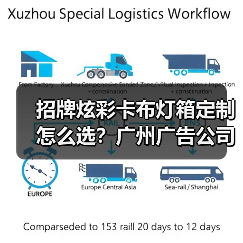 招牌炫彩卡布灯箱定制怎么选？广州广告公司专业指南（图1）