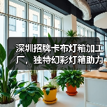 深圳招牌卡布灯箱加工厂,独特幻彩灯箱助力广告公司创新(图4) 深圳招牌卡布灯箱加工厂,独特幻彩灯箱助力广告公司创新(图4)