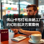 佛山卡布灯箱直销工厂的幻彩解决方案案例（图1）