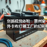 创新视觉体验：惠州室外卡布灯箱工厂的幻彩灯箱方案（图2）